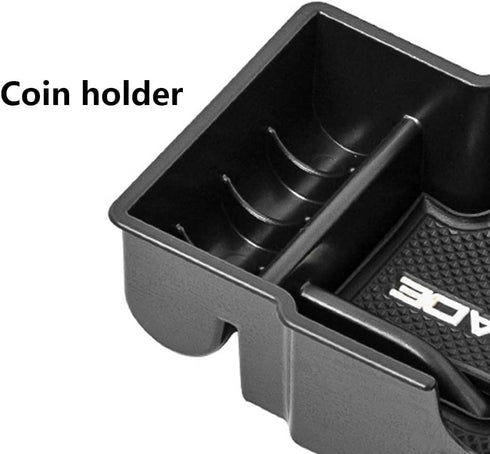 EDBETOS Center Console Organizer Tray Compatible with Renegade Accessories 2015-2019 2020 2021 2022 Armrest Glove Box Secondary Storage (White Tri...
