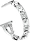 Compatible for Samsung Galaxy Watch 46mm/Gear S3 Bands,Women 22mm Metal Alloy Bracelet Strap Replacement Wristband for Samsung Galaxy Watch 46mm,G...
