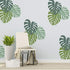 NAKLEO Reusable Plastic Wall Stencil - 43x64cm / 17" x 25" - Tropical Monstera Leaf 2 - Large Wallpaper Pattern Painting DIY Art Craft Template - ...