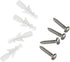 Universal Replacement Installation Accessories for Indoor/Outdoor Sunshade and Roller Blinds(Crodless Bracket)...