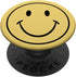 HAPPY FACE - SMILE - RETRO 70'S GRAPHIC PopSockets PopGrip: Swappable Grip for Phones & Tablets PopSockets Adhesive PopGrip...