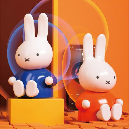 MIFFY Portable Bluetooth Speakers, Cute Portable Wireless Speakers with Loud Stereo Sound, Built-in Mic, TF-Card Slot, Dual Pairing,40H Playtime f...