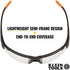 Klein Tools 60161 Safety Glasses, Professional PPE Protective Eyewear with Semi Frame, Scratch Resistant and Anti-Fog, Clear Lens...