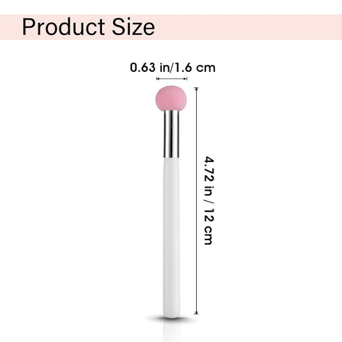 Sibba Foundation Brushes 4 PCS Makeup Setting Powder Blush Beauty Techniques Sponge Angled Stick Liquid Concealer Cream Nose Face Contour Make Up ...