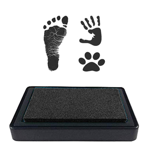 Ink Pad for Baby Footprint, Baby Handprint, Paw Print Pad, Create Impressive Keepsake Stamp, Non-Toxic Ink pad, Perfect Baby Shower Registry Gift ...