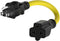 1-FT 15 Amp Household AC Plug to 20 Amp T Blade Adapter Cable 12AWG Nema 5-15P to 5-20R,5-15P to 6-15R/20R 20-Amp to 15-Amp Plug-Adapter Cord,Heav...