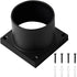 Pier Mount Adapter,Post Light Base for 3" Post Light Fixtures,Parts Kits Included, Matte Black...