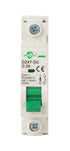 DC Miniature Circuit Breaker - Mini Home Circuit Breaker 12V-250V DZ47-63 Din Rail Mount 1 Pole 25A...