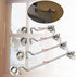 POWERTOOL Cabin Hook, 1pc Heavy Duty Lock Hook and Eye Latch Solid Stainless Steel Thicken Door Lock For Window, Bathroom(6inch)...