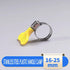 Clamp Pliers Pincer Crimper Tool and Pipe Cutter with Stainless Steel Single Hose Clamps Kit Sdjdhej 10Pcs for Automotive, Marine, Industrial Appl...