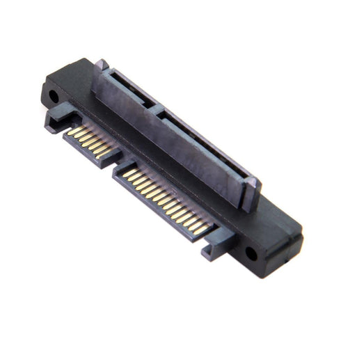 chenyang SATA Male to SATA Female 90 Degree UP Angled Gender Changer Connector Adapter for 2.5/3.5" Hard Disk Drive...