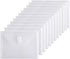 12 Pack Clear Die & Stamp Storage Bag Transparent Plastic Folders for Cutting Dies Stencil Embossing Crafts for DIY Scrapbooking Paper Card Craft ...