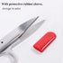 Newness Thread Snips, Sewing Snips with Protective Plastic Sleeve, Mini Small Snippers Shears Trimming Nipper Clipper for Variety of Material, Fis...