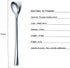 Long Handle Spoon, Coffee Stirrers, Premium Stainless Steel Coffee Spoons, Ice Tea Spoons, Ice Cream Spoon, Cocktail Stirring Spoons, Tea Spoons, ...