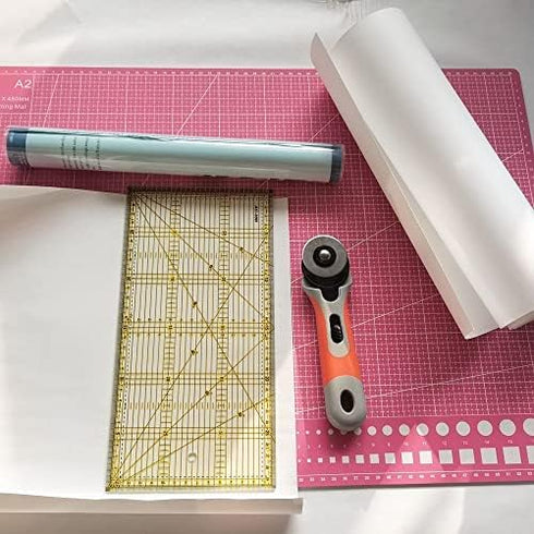 HONEYSEW Non-Slip Grip Roll for Quilting Rulers Templates (1)...