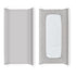 AMROSE 3 Pack Easy Care Changing Pad Covers, Ultra Soft Microfiber Diaper Change Table Sheets for Baby Boys and Girls, White & Gray & Navy...