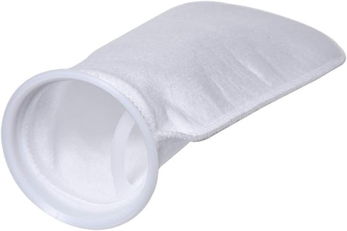 ALEGI Aquarium Filter Socks 4 inch by 14 Inch Long, 200 Micron - 4 Inch Ring Aquarium Felt Filter Bags - 4Pack...