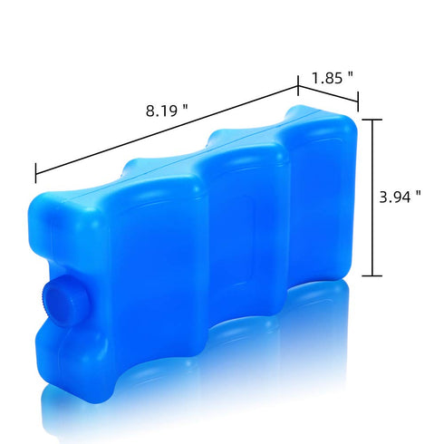 Breastmilk Ice Pack -Bottle Ice Packs for Breastfeeding Working Mom fit for Cans Bottles Breast Pump Bag Lunch Bags, 2pcs...