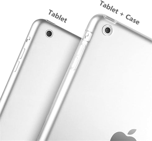 iCoverCase for iPad Mini 1/2/3 Clear Case, Ultra-Thin Transparent Soft TPU Back Cover Flexible Protective Skin Case for iPad Mini 1/2/3 (7.9") -Cl...