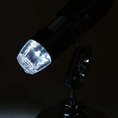 USB Microscope, 50X-500X 0.3MP LED Microscope USB Magnifier for Computer with Holder for Industrial PCB Checking,Jewelry Appraisal,Detecting, etc...