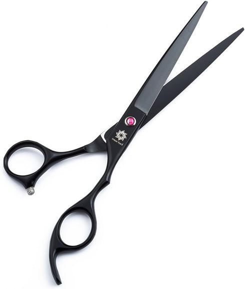 Dream Reach Professional Razor Edge Series - 8.0" Black Professional Pet Grooming Cutting Scissors/Shears for Dog Lovers (Cutting Scissors)...