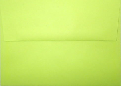 A7 Envelopes - Lime - 5 1/4 x 7 1/4 (for 5x7 Cards) (Pack of 50)...