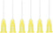 100 Pack 1Inch Industrial Dispensing Accessories, For Measuring and Refilling, Inks, Plants, Industrial, Lab Supplies (1Inch-30Ga)...