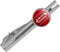 Merry Christmas Holiday Reindeer Round Tie Bar Clip Clasp Tack Silver Color Plated...