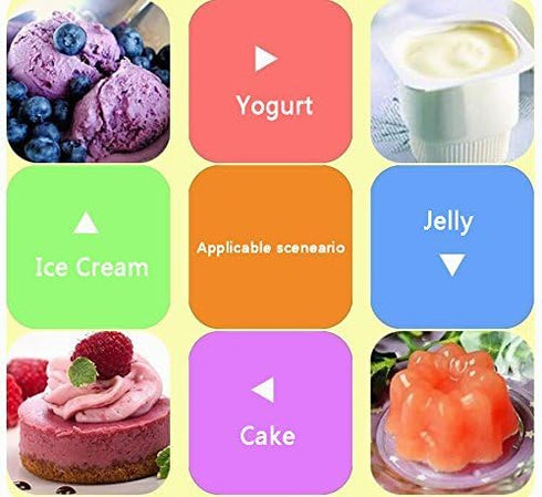 1Pack (500pcs) Disposable Clear Plastic Mini Spoon Best for Jelly/Pudding/Yogurt/Ice Cream/Desert/Cake/Appetizer...