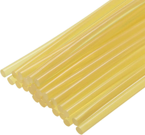 uxcell Mini Hot Glue Gun Sticks 8-inch x 0.27-inch for Glue Guns, Yellow 30pcs...