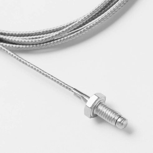 HiLetgo 5pcs K Type Temperature Sensor Temperature Probes M6 Screw Thermocouple Stainless Steel probe Length 1M...