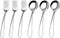 Stainless Steel Child Toddler Flatware Set-6 pieces-Kids Fork and Spoon, Mirror Polished, Back to school lunch supplies...