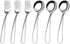 Stainless Steel Child Toddler Flatware Set-6 pieces-Kids Fork and Spoon, Mirror Polished, Back to school lunch supplies...
