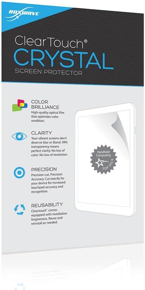 BoxWave Screen Protector Compatible with Canon PowerShot S90 - ClearTouch Crystal, HD Crystal Film Skin to Shield Against Scratches...