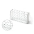 Othmro 1Pcs Test Tube Rack Holder, 14mm 24Well Centrifuge Tube Holder, Rectangular Plastic Stand Bracket Rack Test Tube Rack for Labortory Holder ...