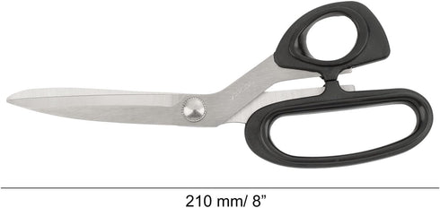 Arcos Kitchen Scissors 8 Inch Stainless Steel. Scissors for Meat Use. Polypropylene Handle and 210 mm Blade. Series Prochef. Black Color...