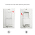 Rocker Light Switch Guard, ILIVABLE Child Proof Switch Plate Cover Guard Protects Your Lights from Being Accidentally Turned On or Off by Children...