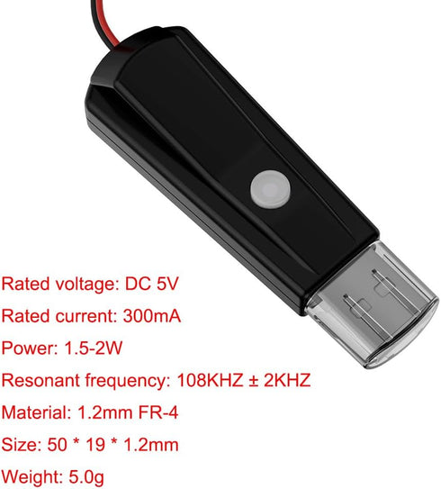 4Pcs USB Humidifieration Atomization Disc Module USB Interface DC 5V Spray DIY Humidifier Control Drive Circuit Board...