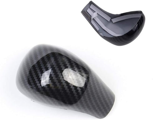 Gear Shift Knob Trim for Toyota Tacoma 2016-2022, for Pudora 2017-2020, for Land Cruiser 2016, for Highlander 2014-2019, ABS Carbon Fiber 1PC...