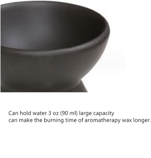 Essential Oil Burner, Wax Burner Ceramic Oil Burners, Ceramic Tea Light Burner, Aromatherapy Oil Burner for Home Bedroom Decor Christmas Housewarm...