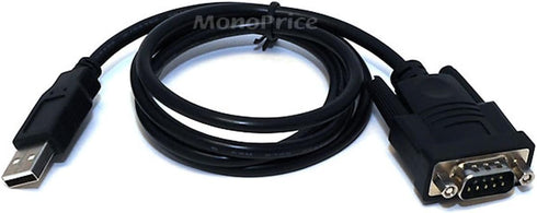 Monoprice 3ft USB to Serial Converter Cable (USB A to DB9/DE9)...