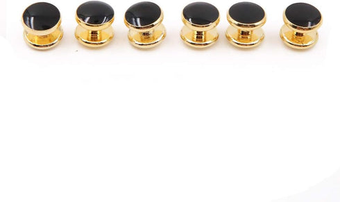 8 Pieces Men Round Cufflinks and Button Studs Set,Cuff Links for Formal Business Wedding Tuxedo Shirt Accessories...