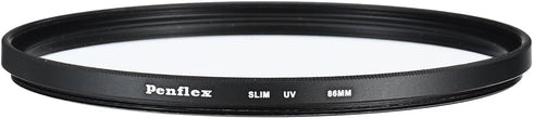 PATIKIL 86mm UV Filter, 1 PCS UV Protection Filter Slim UV Protection Camera Lens Filter Aluminum Optical Camera Accessory Crystal Clear Pics for ...