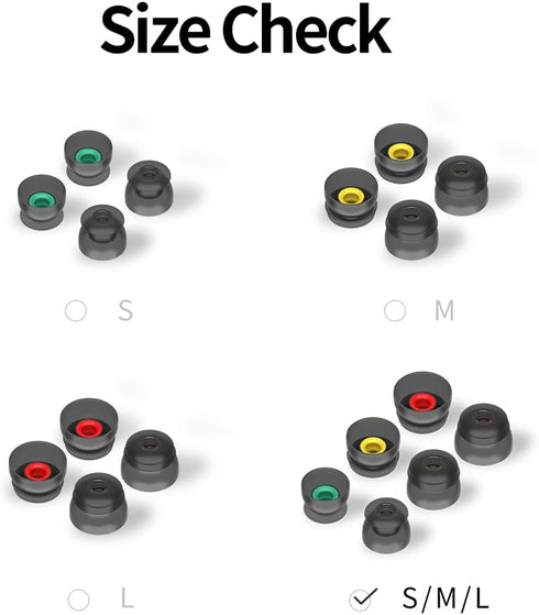 diofit/Galaxy Buds2 Eartips/Buds FE Eartips Compatible for Samsung Galaxy Buds2 & Buds FE...