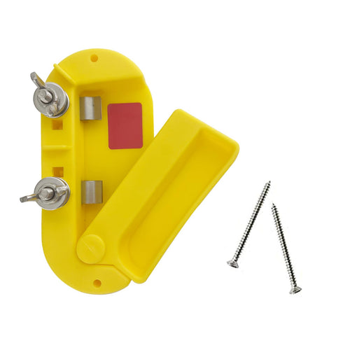 Cut Off Switch Electric Fence Switch of Plastic Single Pole-Yellow...