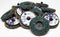 Benchmark Abrasives 2" Quick Change Zirconia Flap Disc Grinding Wheel with Male R-Type Back Design for Cleaning Finishing Deburring of Irregular S...