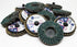 Benchmark Abrasives 2" Quick Change Zirconia Flap Disc Grinding Wheel with Male R-Type Back Design for Cleaning Finishing Deburring of Irregular S...