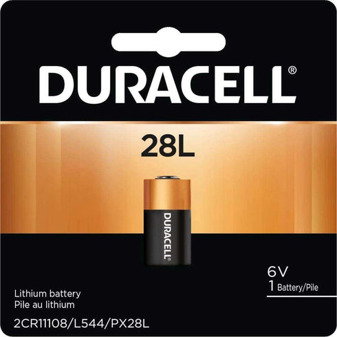 Duracell PX28LBPK Photo Batteries, Size 6.0 Volt Lithium...