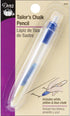 Dritz Chalk Tailor's Pencil, 1 Count (Pack of 1), White, Yellow, Blue...