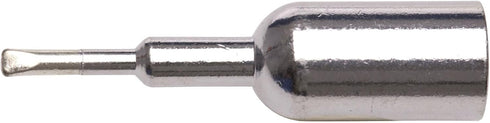 Weller PL155 TIP,STEPPED CHISEL PLATED,.07, Black...